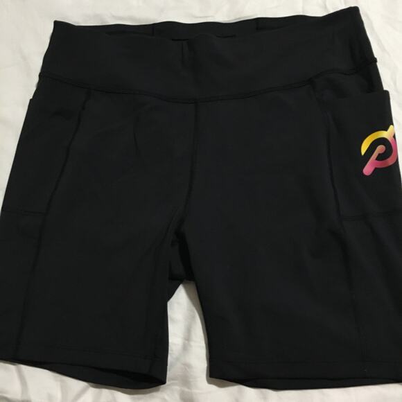 PELOTON women's 2XL cycling shorts black 6-inch fabulous condition plus size - Picture 1 of 8